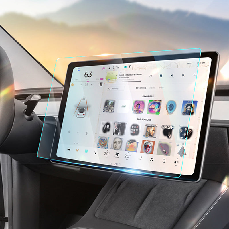 Upgrade! EVAAM® Dust-free Touch Screen Protector for Tesla Model 3/Y (2017-2023) - EVAAM