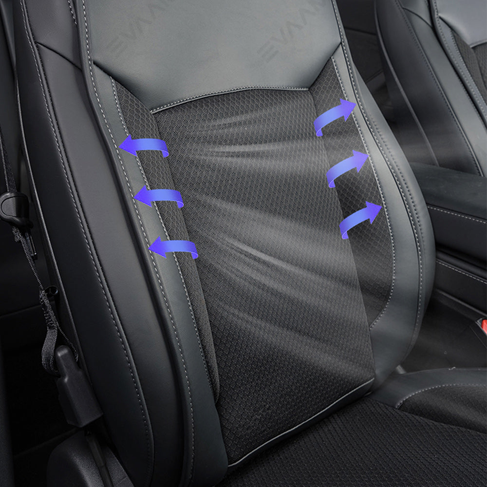 EVAAM® Ventilated Seat Cushion / Cooling Seat Cover for Tesla Model 3 Model Y 2018-2024 - EVAAM