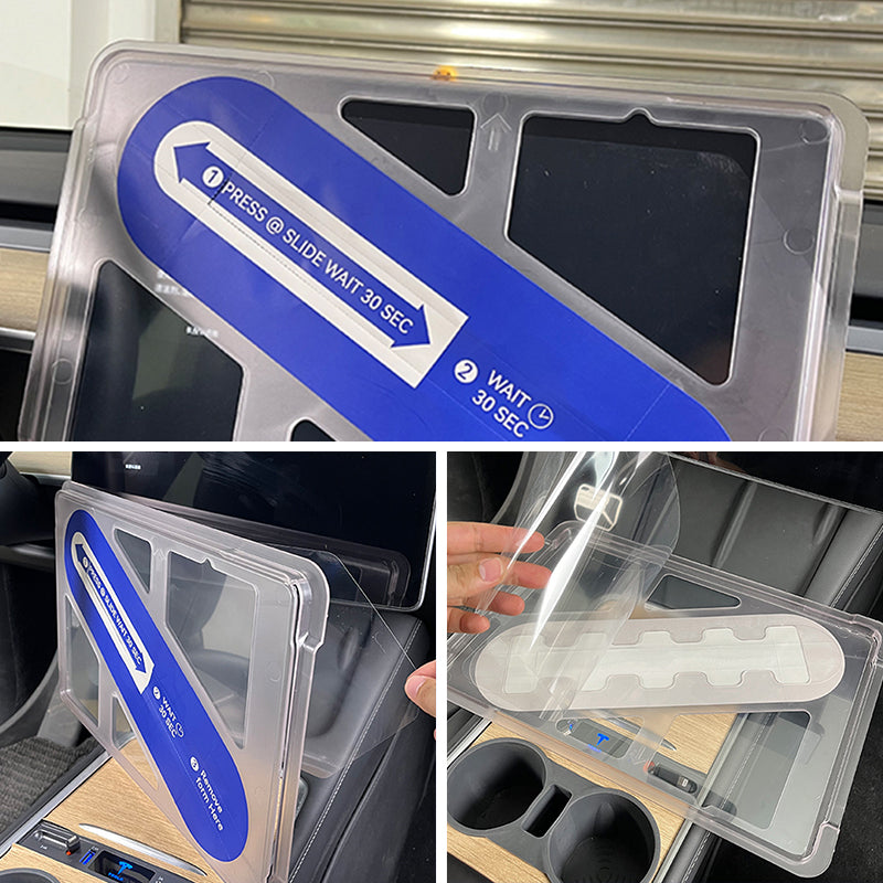 Upgrade! EVAAM® Dust-free Touch Screen Protector for Tesla Model 3/Y (2017-2023) - EVAAM