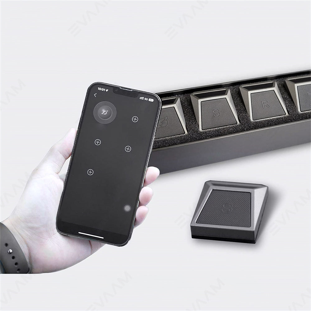 EVAAM® Cybertruck Style Multi-function Shortcut Buttons for Tesla Model 3/Y (2021-2024) - EVAAM