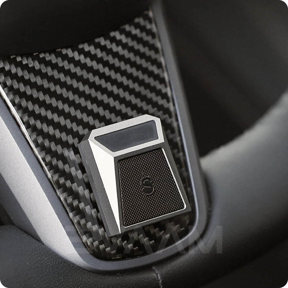 EVAAM® Cybertruck Style Multi-function Shortcut Buttons for Tesla Model 3/Y (2021-2024) - EVAAM