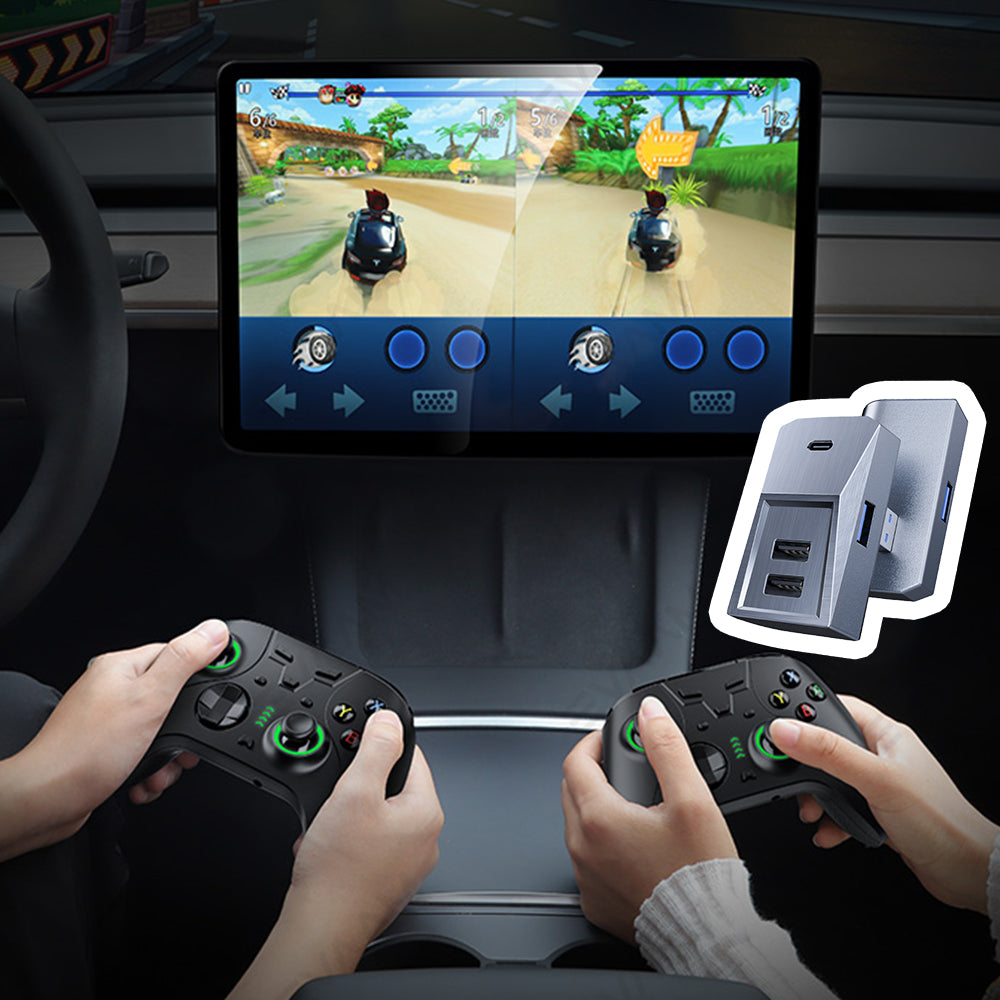 EVAAM® Cybertruck Style Glove Box Hub Docking Station for Tesla Model 3/Y - EVAAM