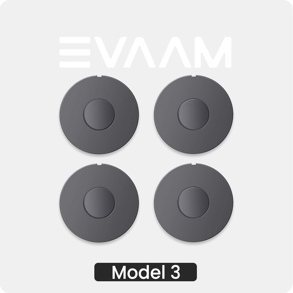 EVAAM® 18-inch Newest Wheel Center Cap Kit for 2024 Model 3 Highland - EVAAM
