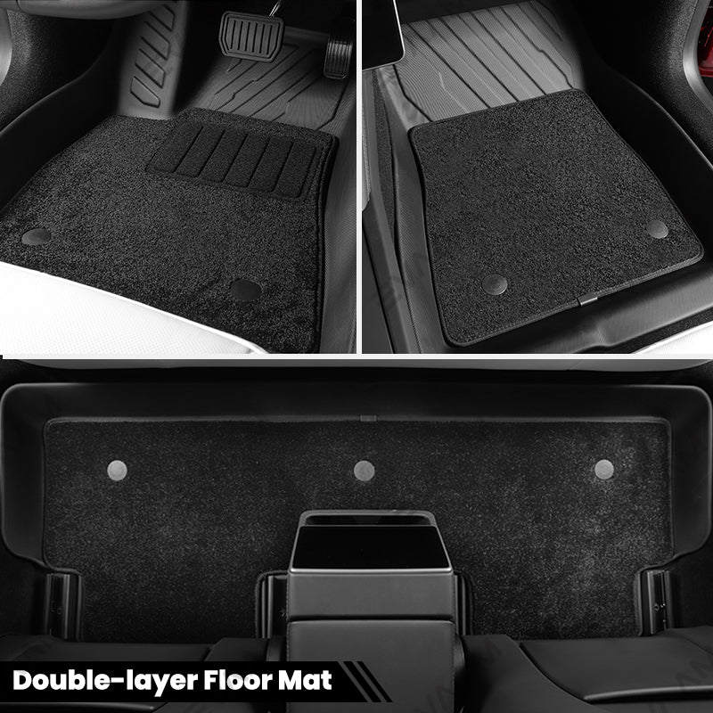 2024 Model 3 Highland EVAAM® Cybertruck Style All-weather Cargo Liner Floor Mat - EVAAM