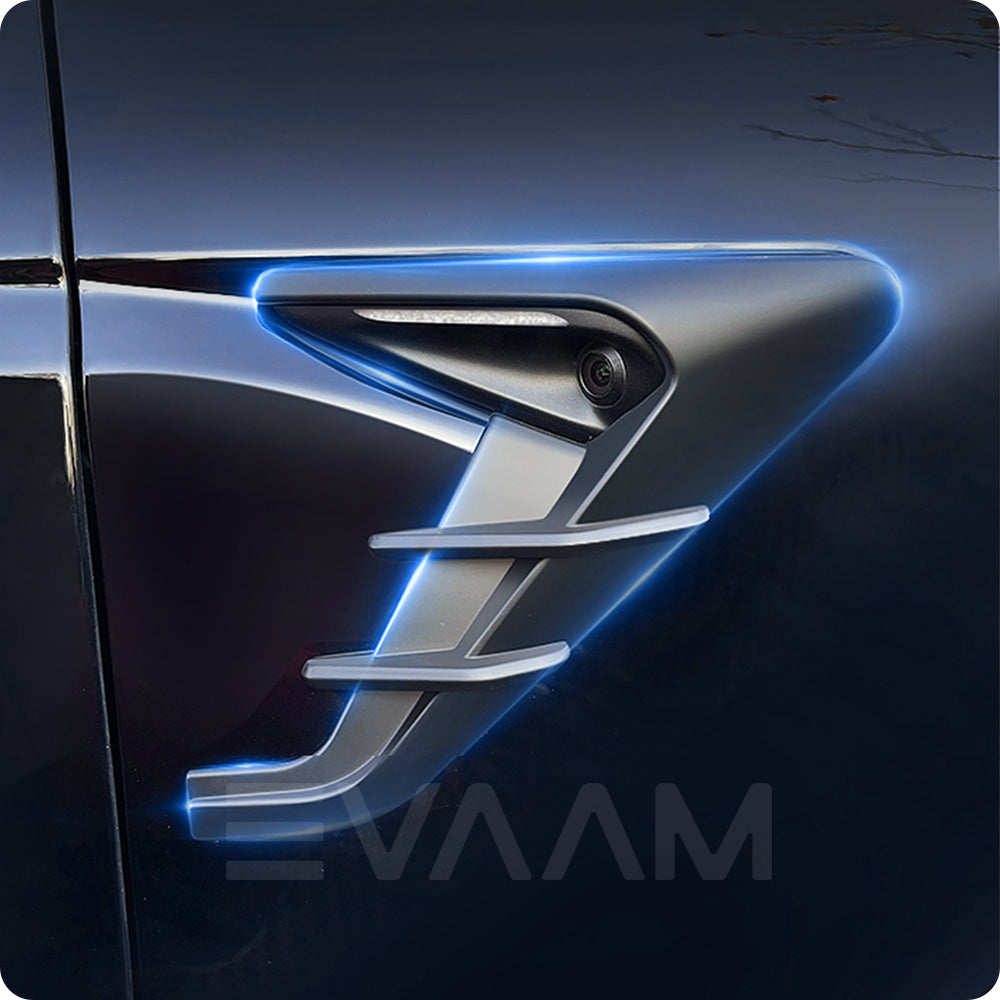 2024 Model 3 Highland EVAAM® Turn Signal Side Camera Covers (2Pcs) - EVAAM