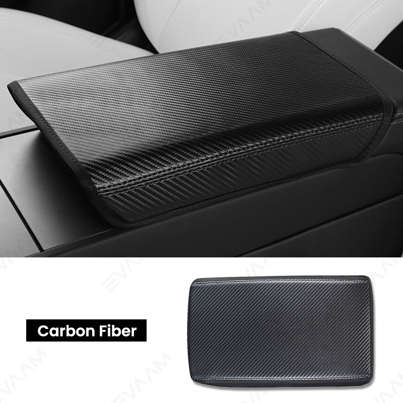 2024 Model 3 Highland EVAAM® Leather Armrest Cover for Tesla - EVAAM