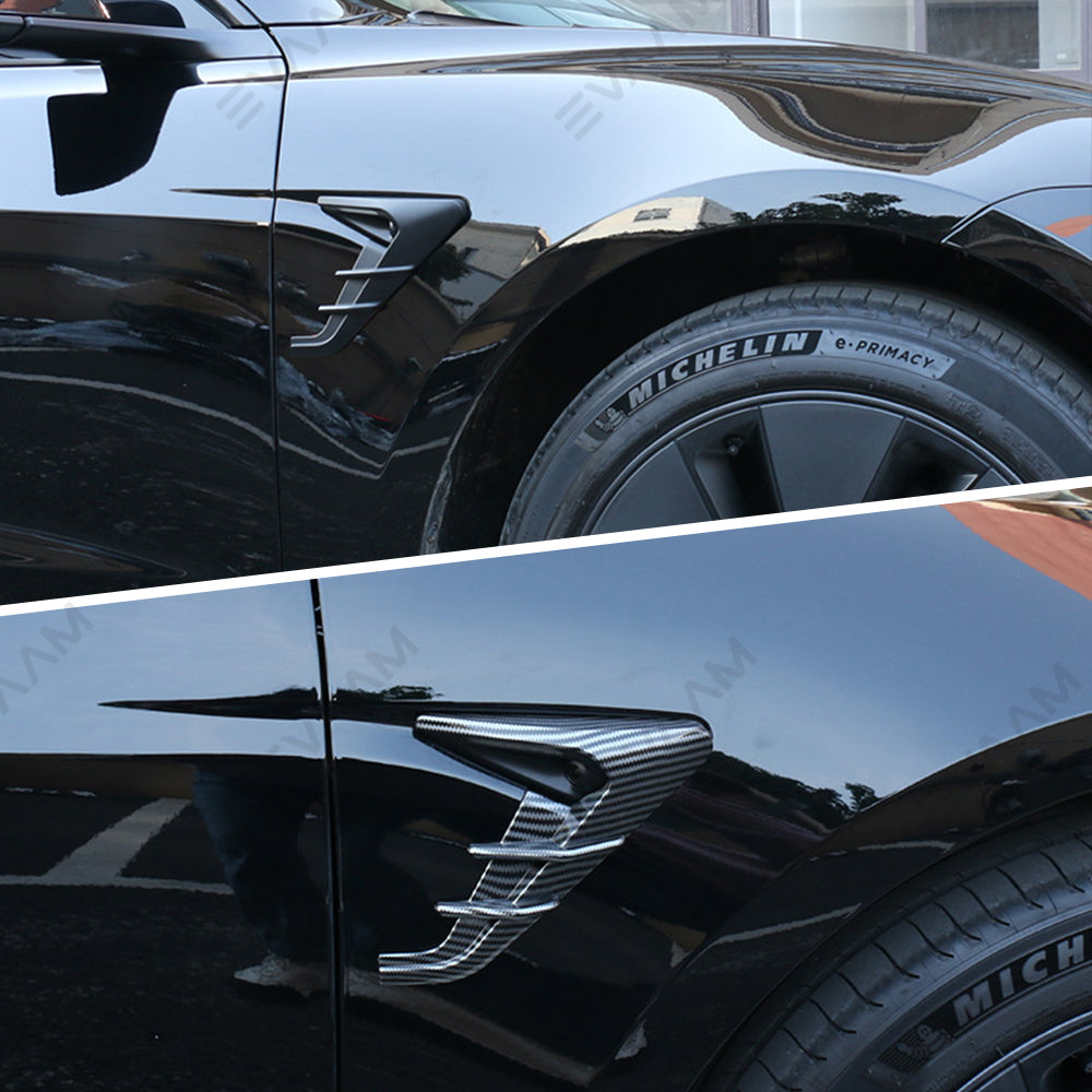 2024 Model 3 Highland EVAAM® Turn Signal Side Camera Covers (2Pcs) - EVAAM