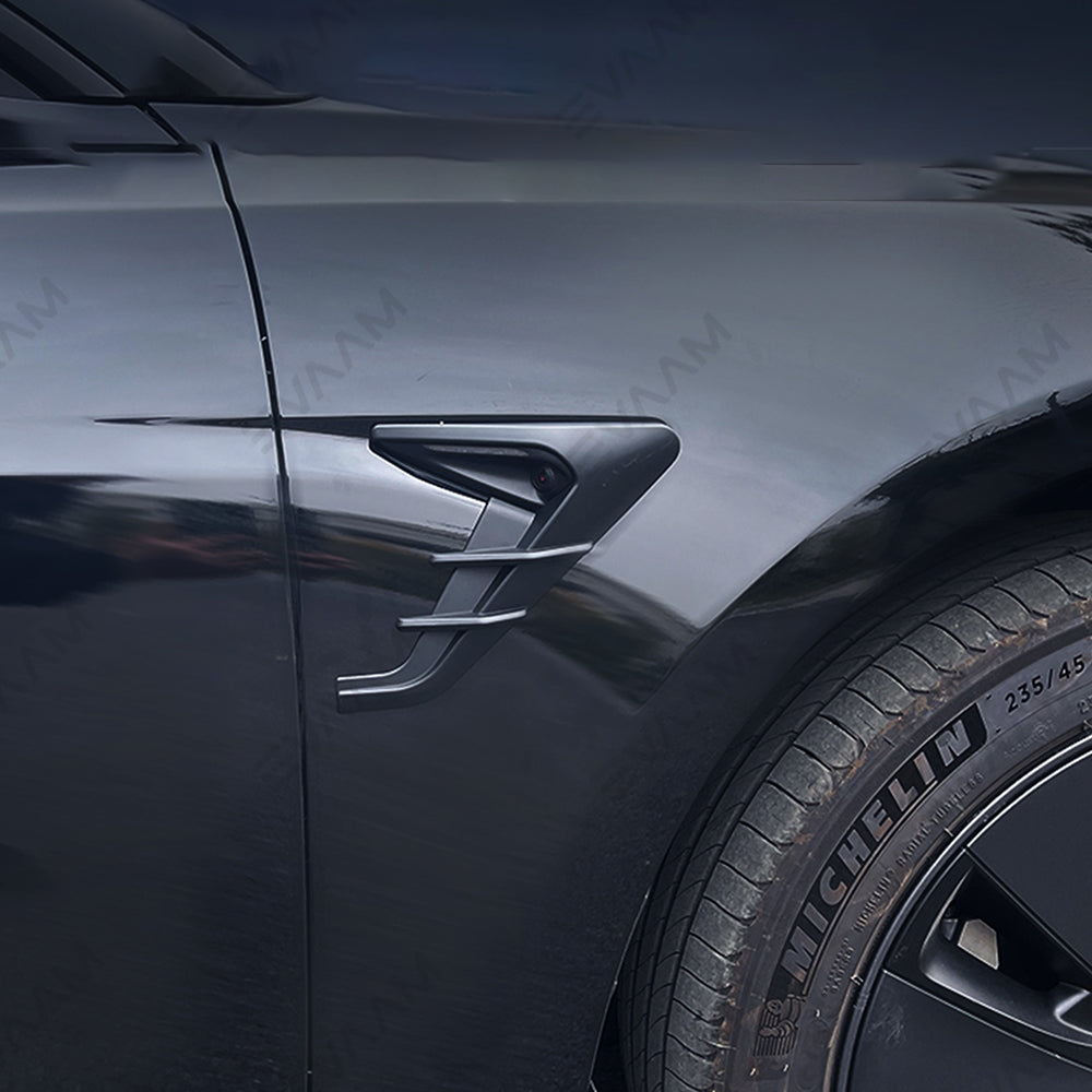 2024 Model 3 Highland EVAAM® Turn Signal Side Camera Covers (2Pcs) - EVAAM