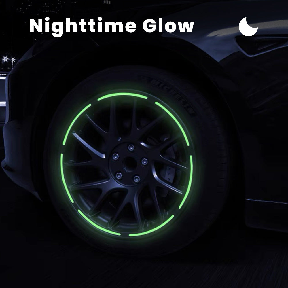 EVAAM® Luminous Rim Protector for Tesla Model 3 Highland 18" Wheel (4 PCS) - EVAAM