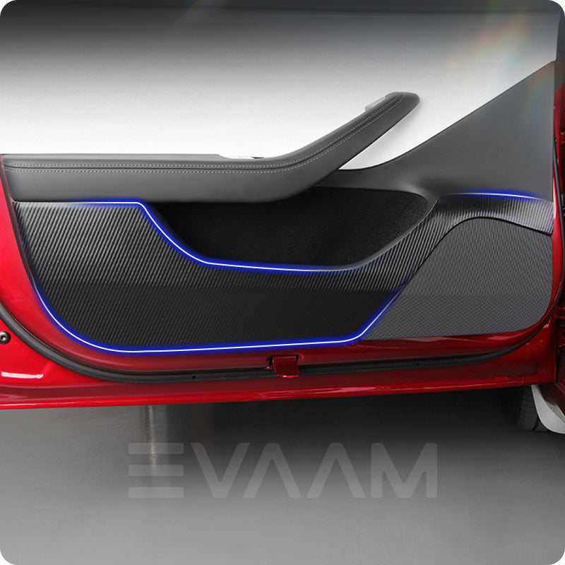 2024 Model 3 Highland EVAAM® Door Anti Kick Pad Stickers - EVAAM