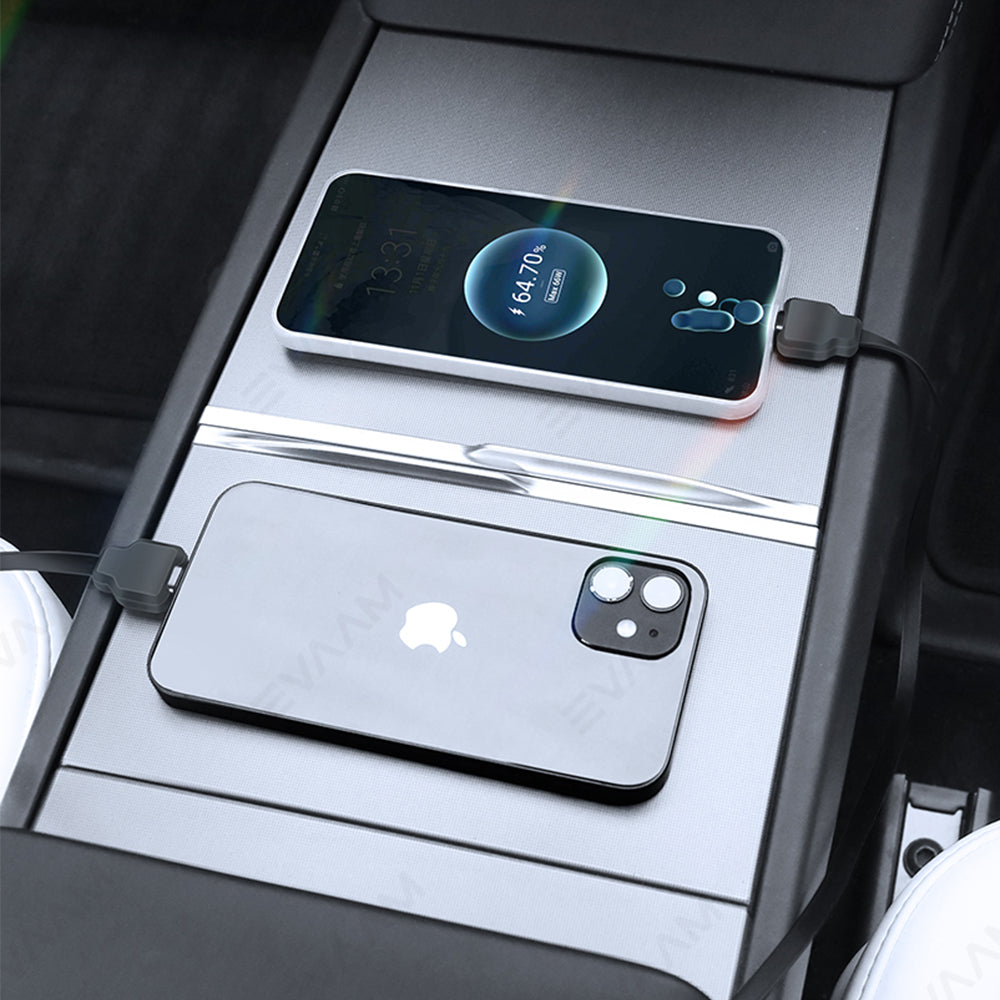 Model 3 Highland EVAAM® Armrest Box Hidden Expansion Dock - EVAAM