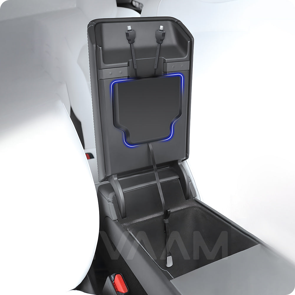 Model 3 Highland EVAAM® Armrest Box Hidden Expansion Dock - EVAAM