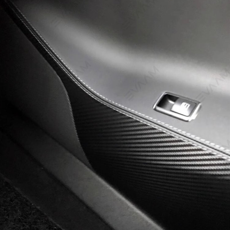 EVAAM® Anti-Kick Interior Protection Mats Kit for Tesla Model S - EVAAM