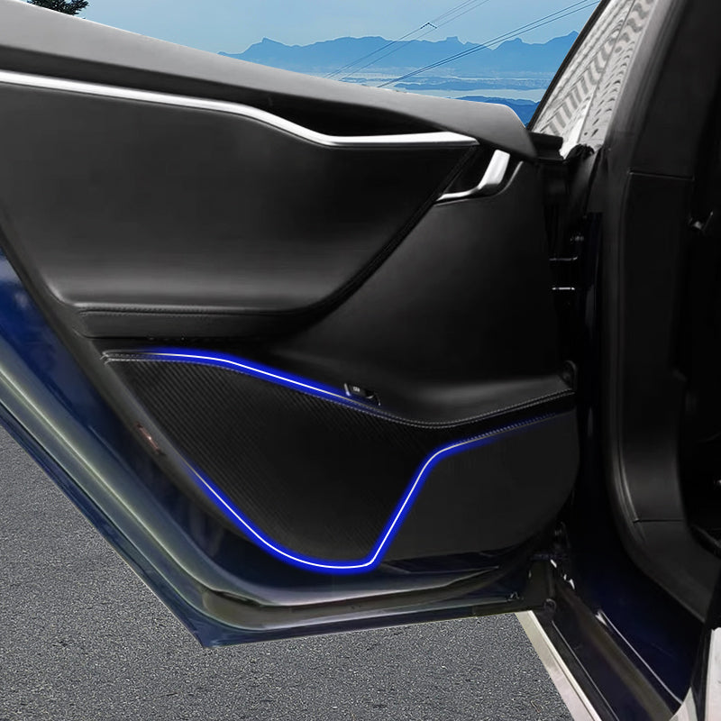 EVAAM® Anti-Kick Interior Protection Mats Kit for Tesla Model S - EVAAM