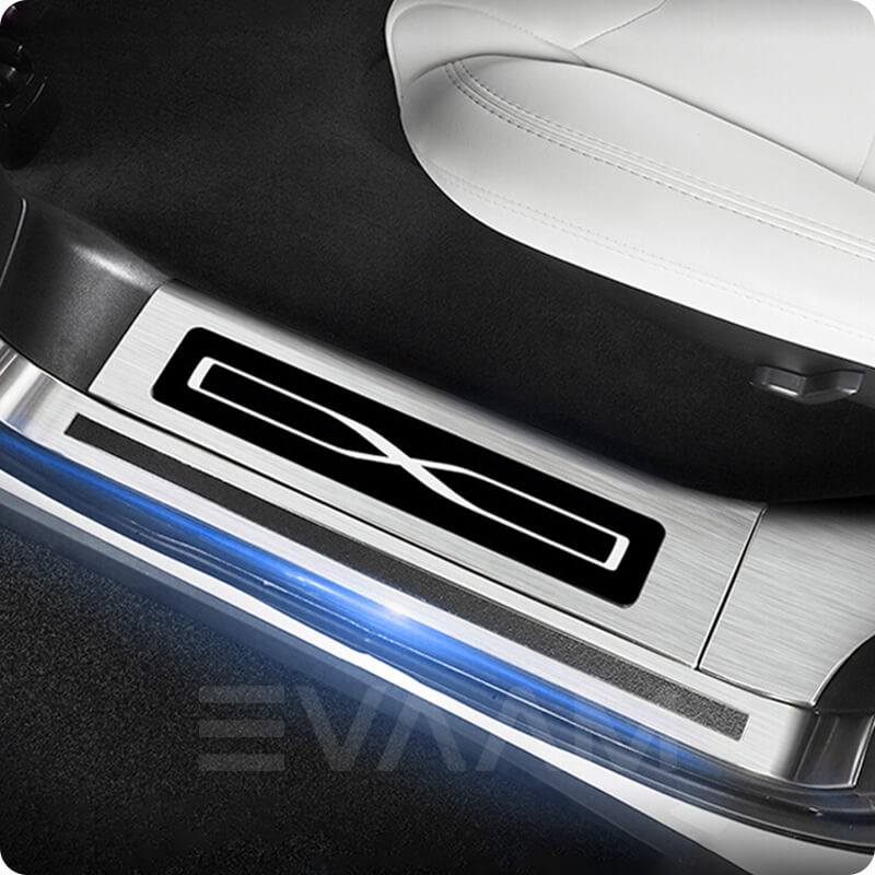 EVAAM® Door Sill Protector Set for Model X Accessories (2015-2023) - EVAAM