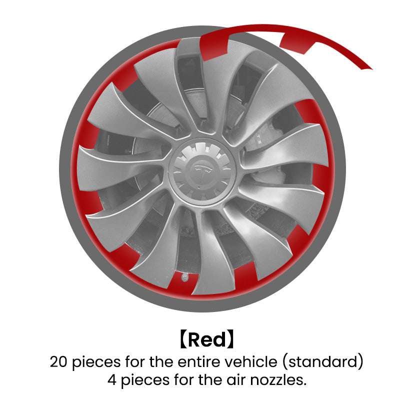 EVAAM® Wheel Rim Protector Guard for Tesla Model Y-21 inch - EVAAM