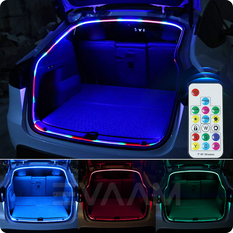 EVAAM® Trunk RGB Ambient Lighting for Tesla Model Y - EVAAM