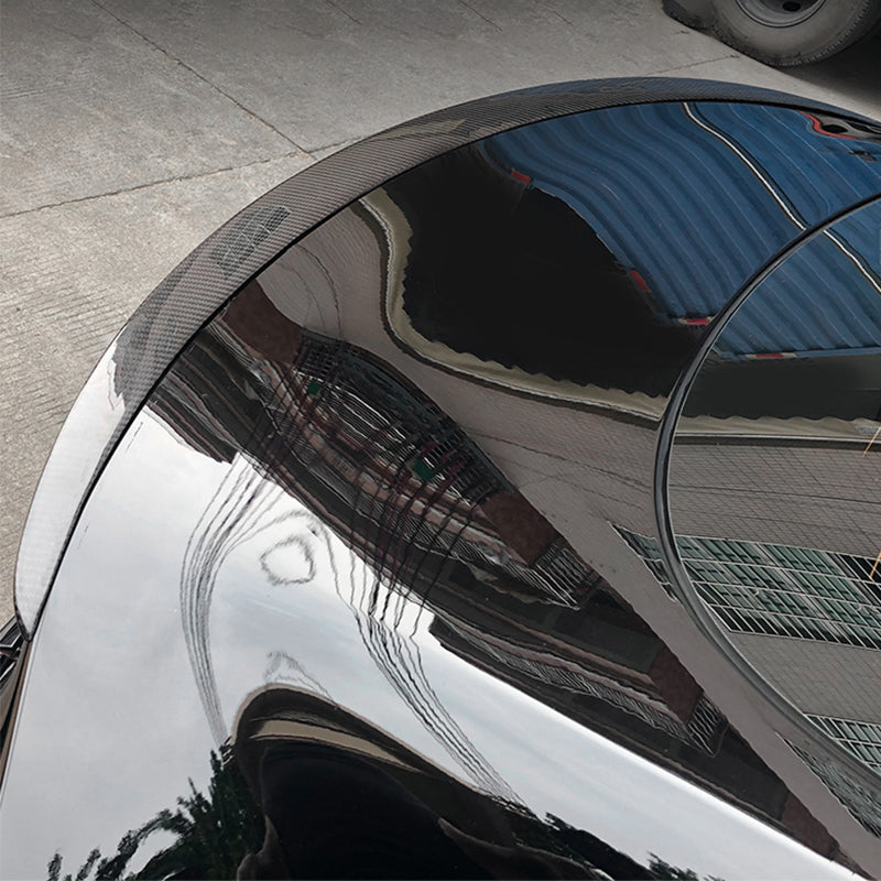 EVAAM® Gloss Real Carbon Fiber Tesla Trunk Spoiler Wing for Model Y (2020-2023)