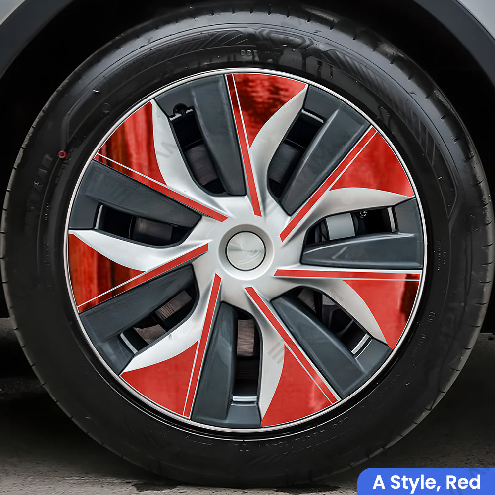 EVAAM® Wheel Hub Sticker for Tesla Model Y - EVAAM