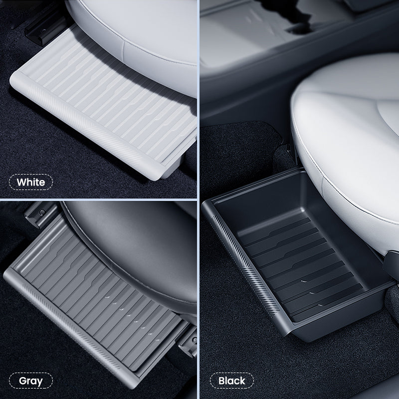 EVAAM® Upgrade! Under Seat Hidden Storage Box for Tesla Model Y - EVAAM