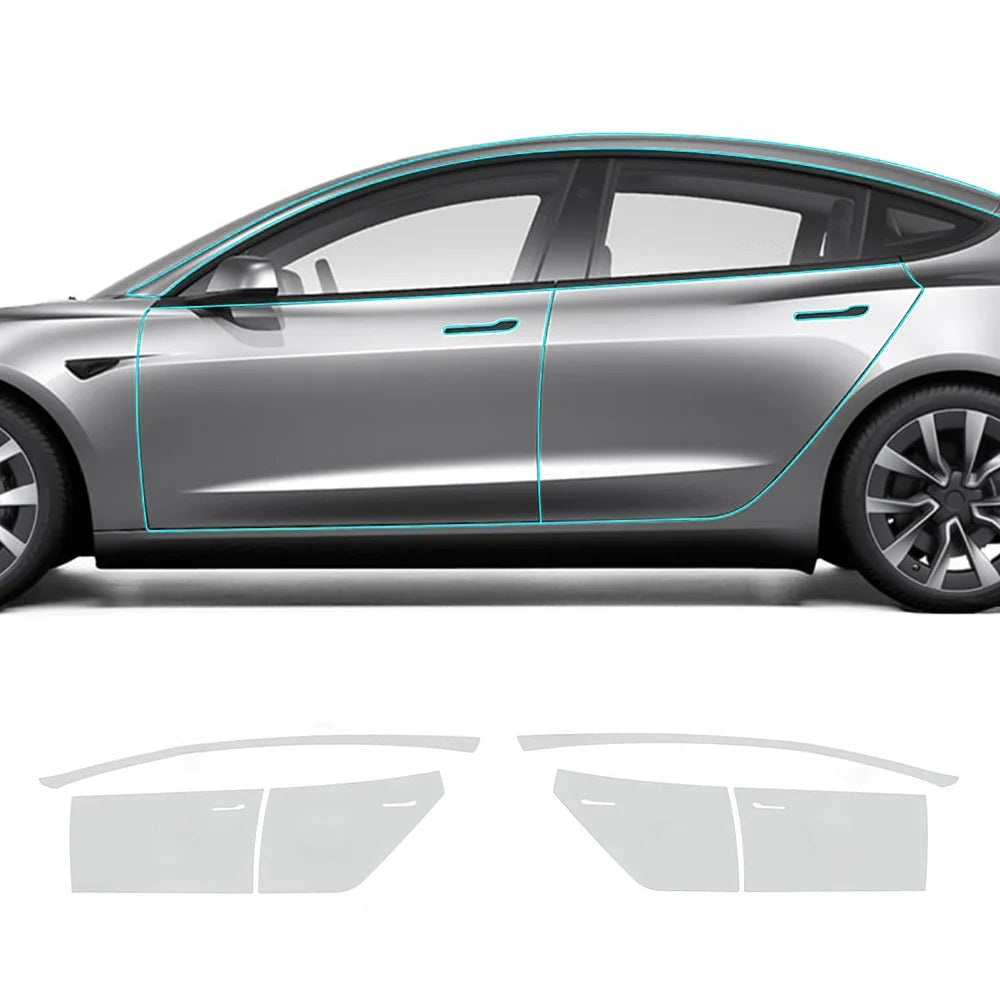 TPU Pre-Cut Invisible Full Car Paint Protection Film (PPF) for Tesla Model 3 Highland 2024+