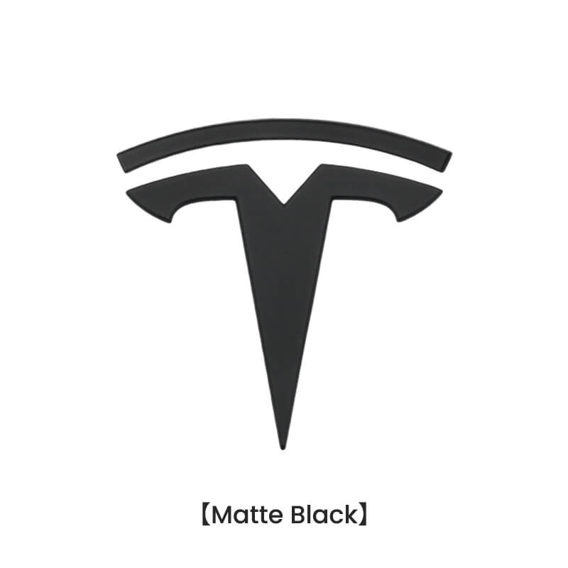 EVAAM® NFC Smart Emblem Front & Rear Badge Decal Wrap Logo Covers for Tesla Model 3/Y - EVAAM