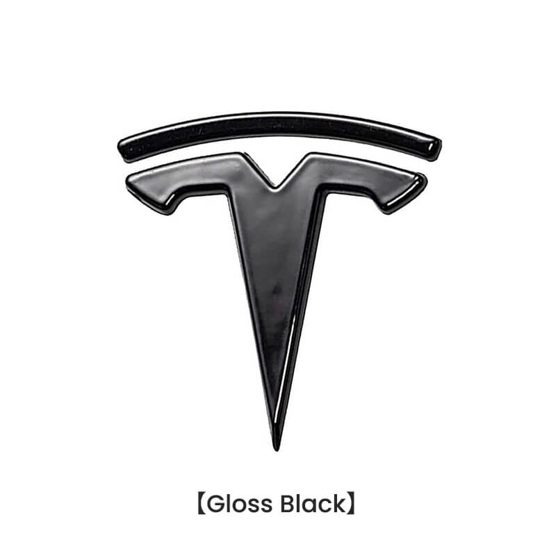 EVAAM® NFC Smart Emblem Front & Rear Badge Decal Wrap Logo Covers for Tesla Model 3/Y - EVAAM