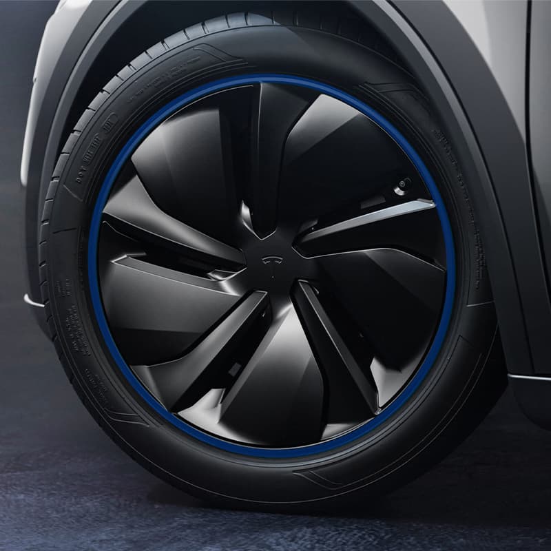 19" Crossflow Wheels Aluminum Alloy Wheel Rim Protectors for Tesla Model Y Juniper 2025+