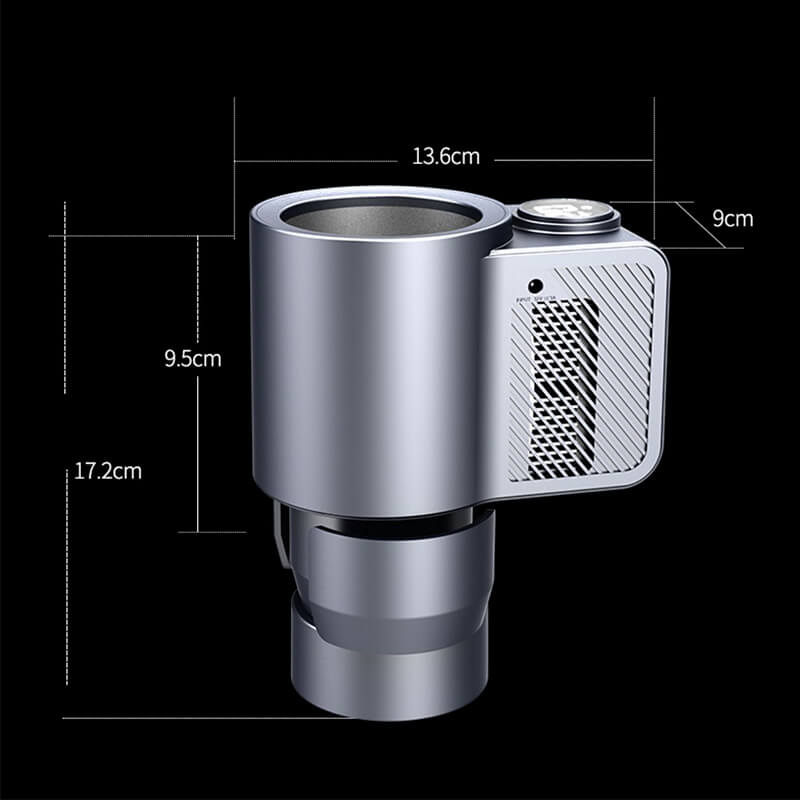 EVAAM® Premium 2-in-1 Car Cup Warmer & Cooler Smart Car Cup Holder for Tesla - EVAAM