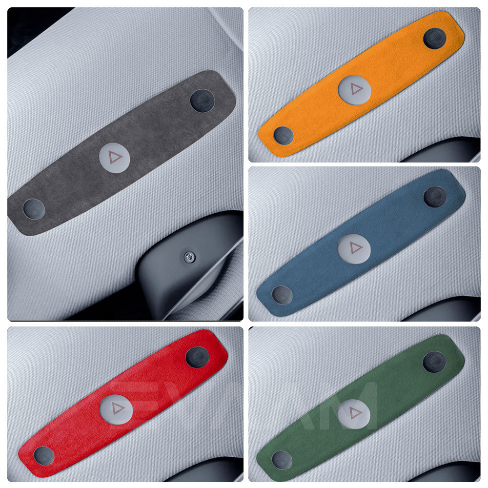 EVAAM® Reading Light Trim Kit Alcantara Material for 2024 Model 3 Highland - EVAAM