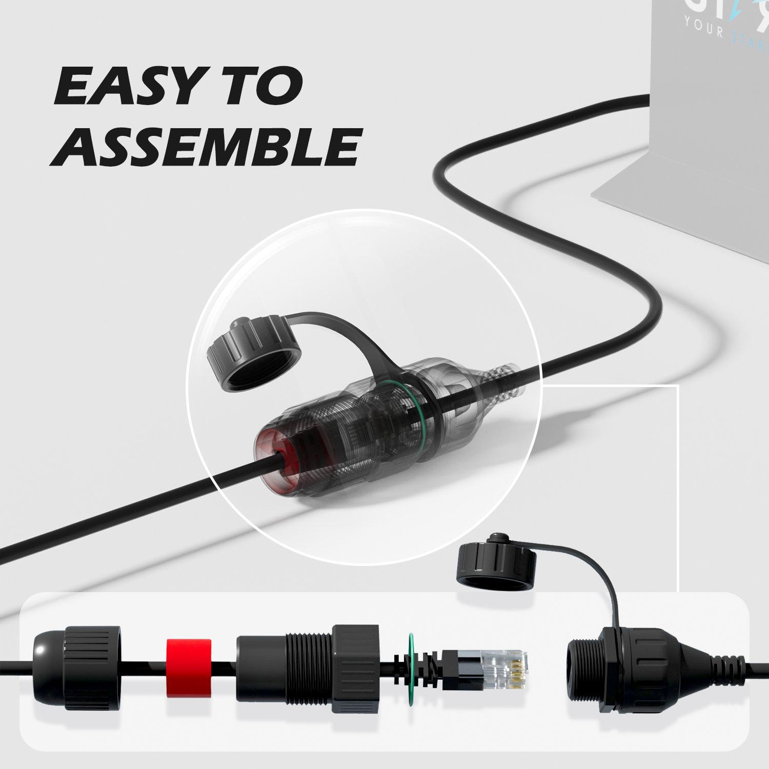 Starlink SPX to RJ45 Adapters (pair) - EVAAM