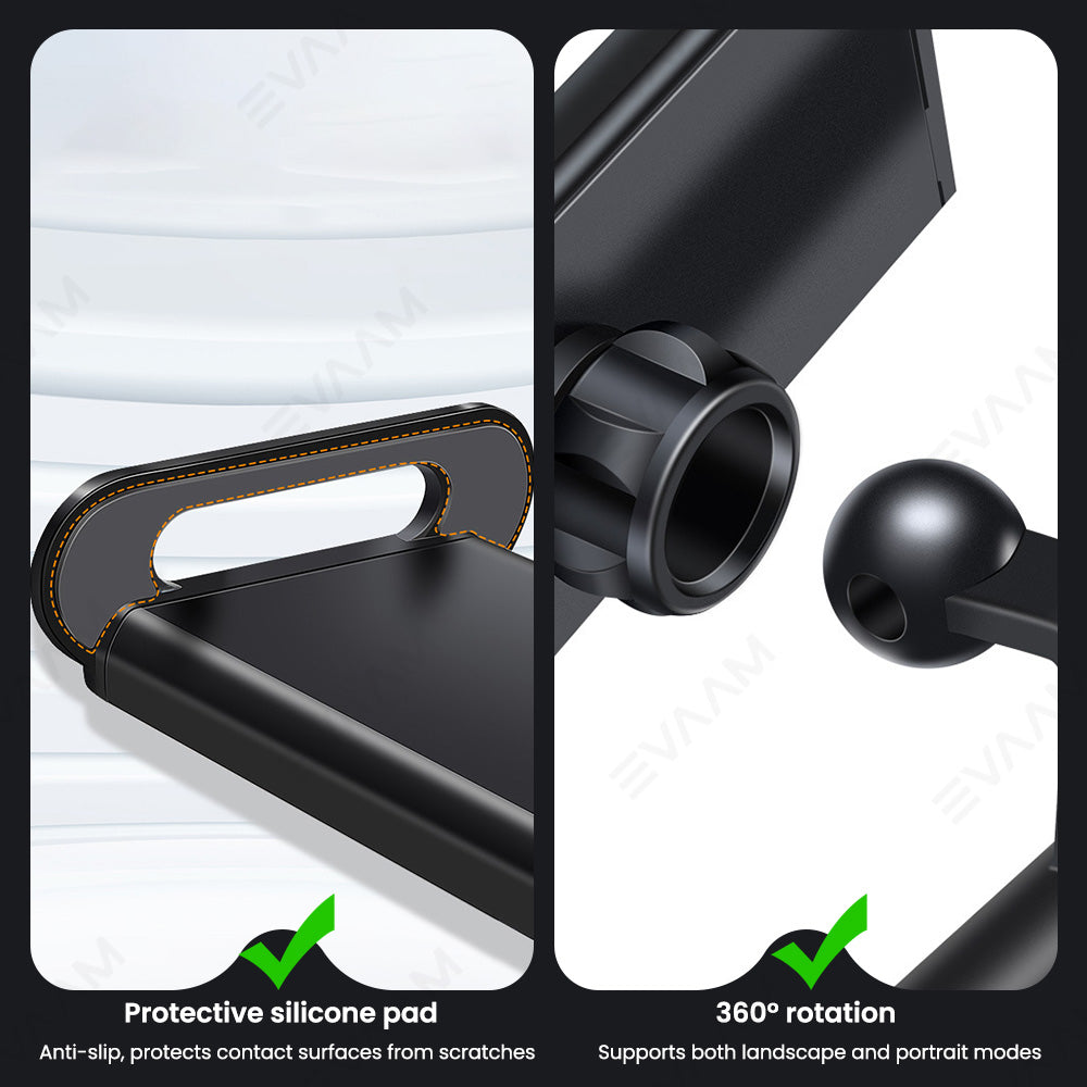 EVAAM® Seat Back Phone & iPad Stretchable Holder for Tesla Model 3/Y - EVAAM