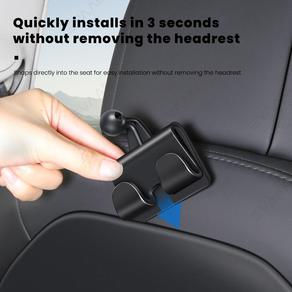 EVAAM® Seat Back Phone & iPad Stretchable Holder for Tesla Model 3/Y - EVAAM