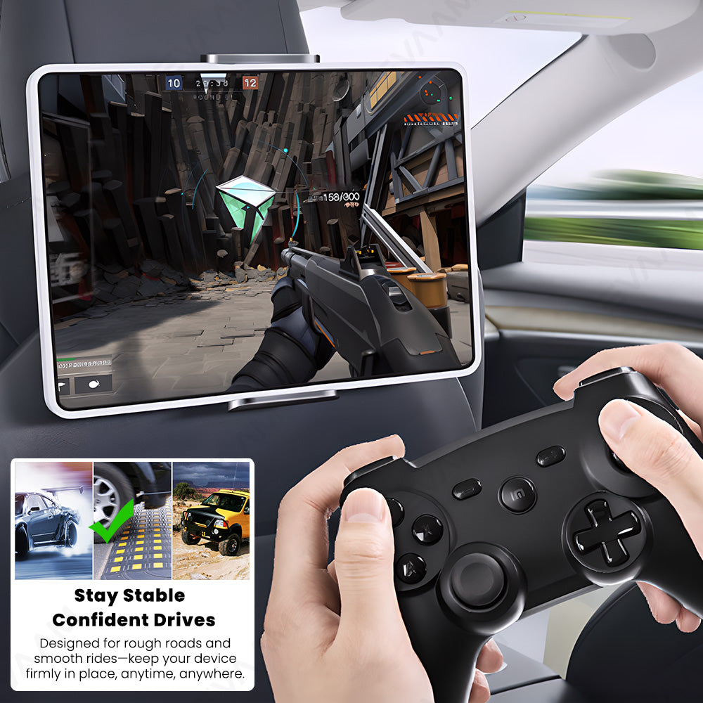 EVAAM® Seat Back Phone & iPad Stretchable Holder for Tesla Model 3/Y - EVAAM