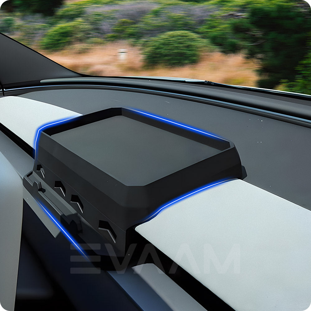 EVAAM® Silicone Behind Screen Storage Box for Model 3 Highland - EVAAM