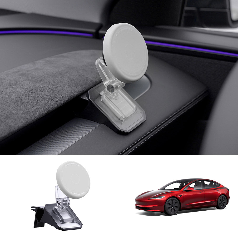 EVAAM® Magnetic Silicone Phone Holder for Model Y Juniper 2025+/Model 3 Highland 2024+ - EVAAM