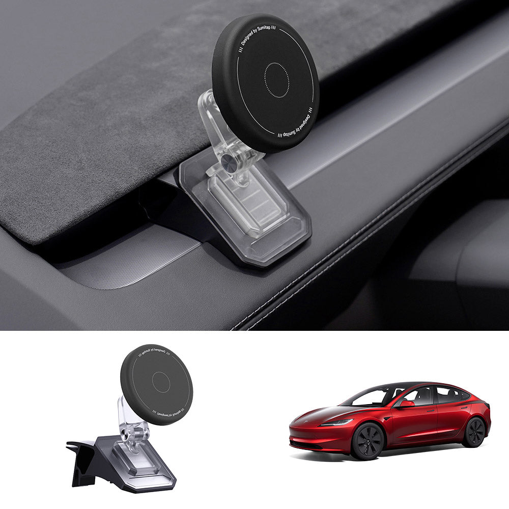 EVAAM® Magnetic Silicone Phone Holder for Model Y Juniper 2025+/Model 3 Highland 2024+ - EVAAM