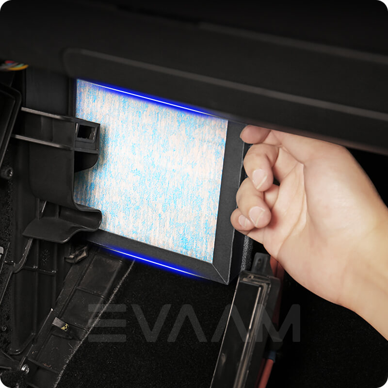 EVAAM® HEPA Air Filter With Activated Carbon For Model 3/Y Accessories (2Pcs) - EVAAM