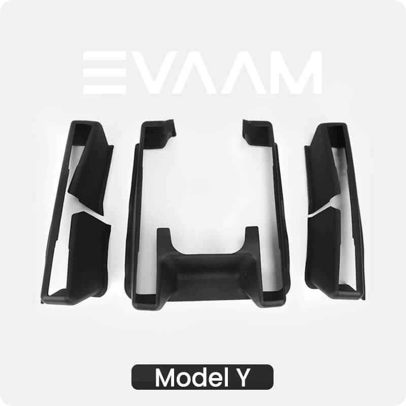 EVAAM® Seat Slide Rail Anti-kick Protect Cover for Tesla Model Y (2021-2023) - EVAAM