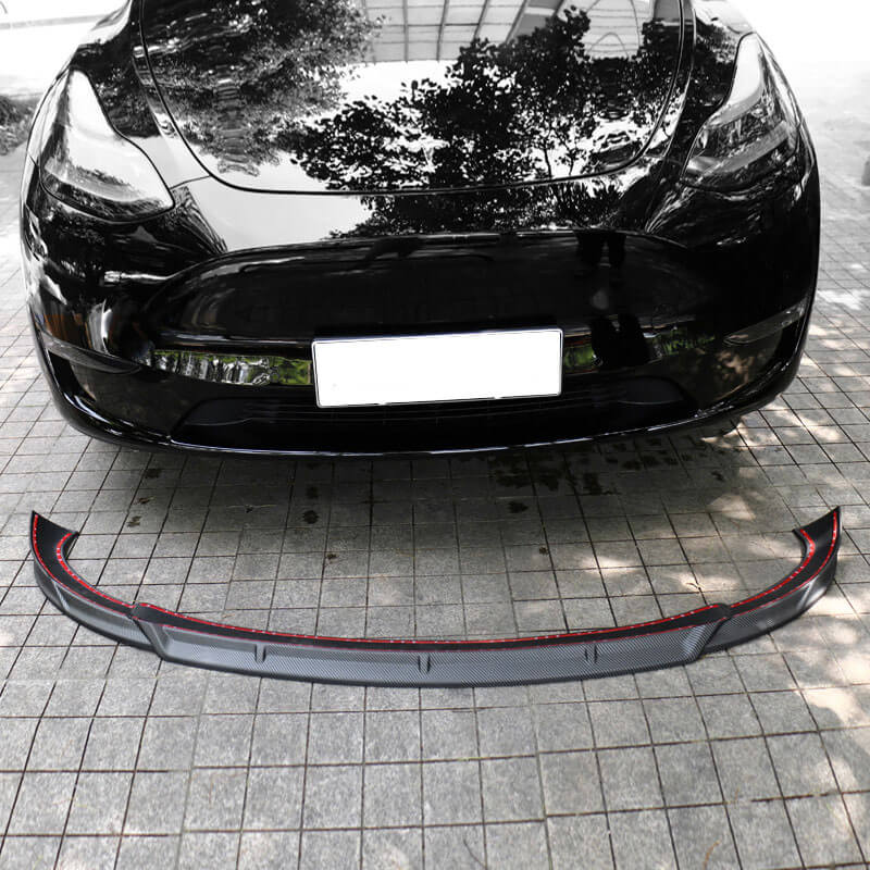 EVAAM® Front Bumper Splitter Lip Protection For Tesla Model Y (2020-2023) - EVAAM