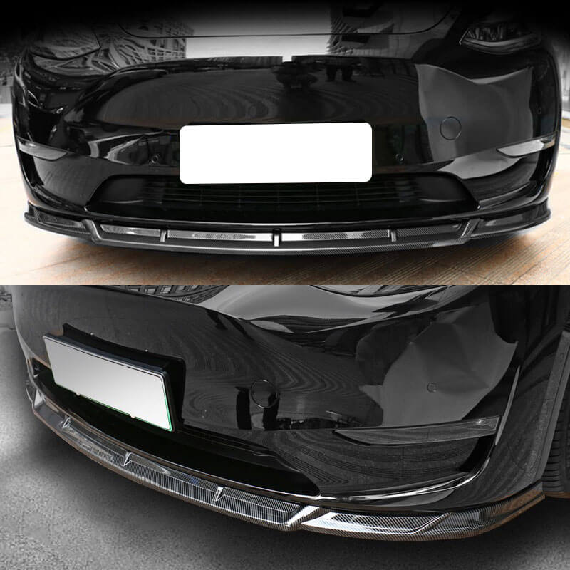 EVAAM® Front Bumper Splitter Lip Protection For Tesla Model Y (2020-2023) - EVAAM