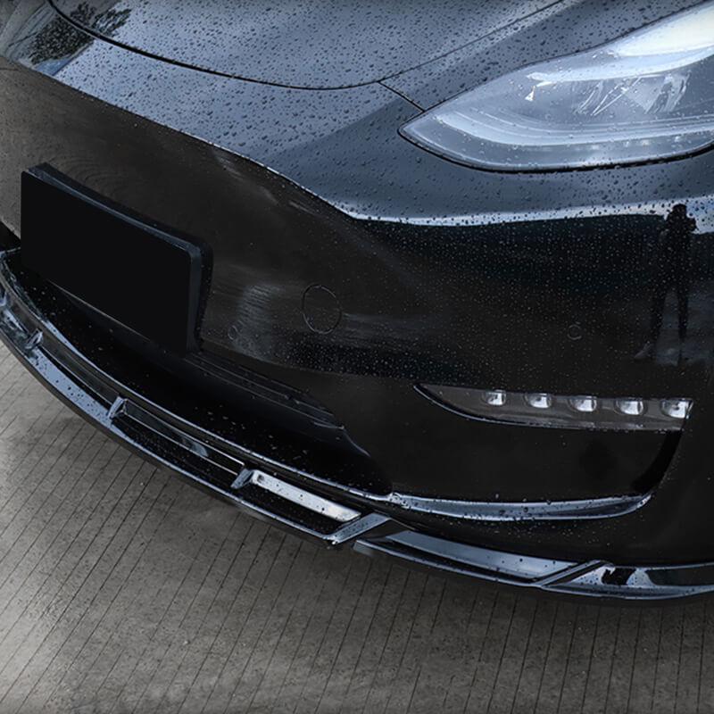 EVAAM® Front Bumper Splitter Lip Protection For Tesla Model Y (2020-2023) - EVAAM