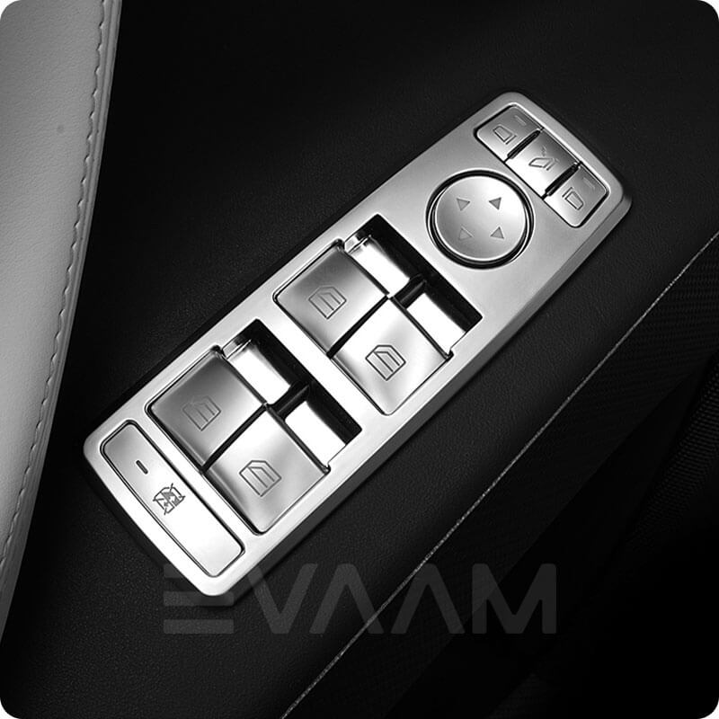 EVAAM® Window & Door Button Switch Parts(16 PCS) for Model S/X Accessories - EVAAM