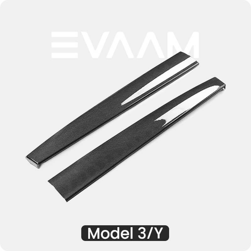 EVAAM® Tesla Carbon Fabric Dash Cap Cover for Model 3/Y (2017-2023) - EVAAM