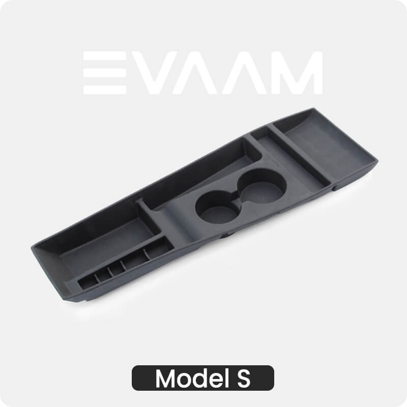EVAAM® Tesla Center Console Wrap Cover Storage for Model S (2014-2015) - EVAAM