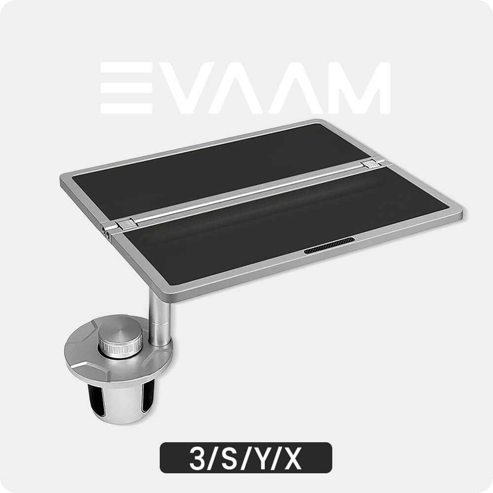 Aluminum Foldable Floating Car Table for Tesla Model 3/Y/S/X