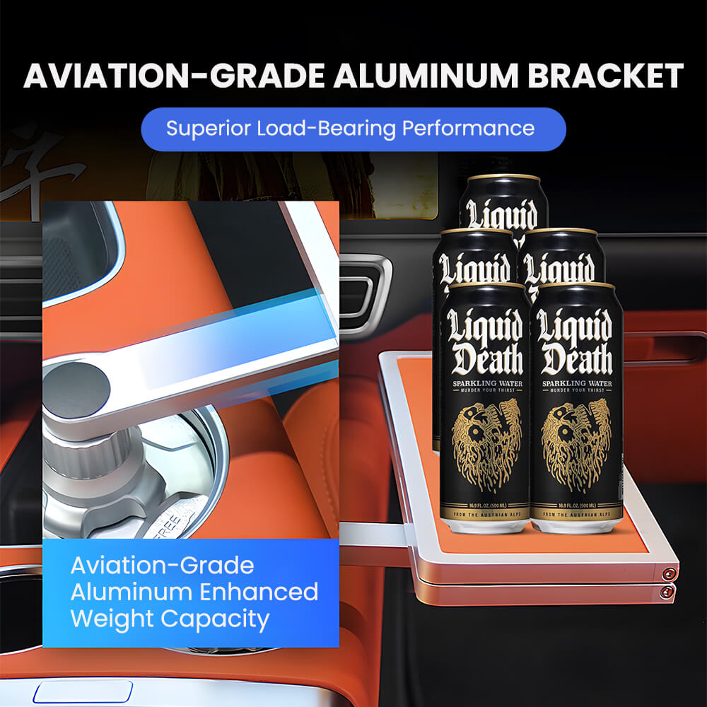 Aluminum Foldable Floating Car Table for Tesla Model 3/Y/S/X