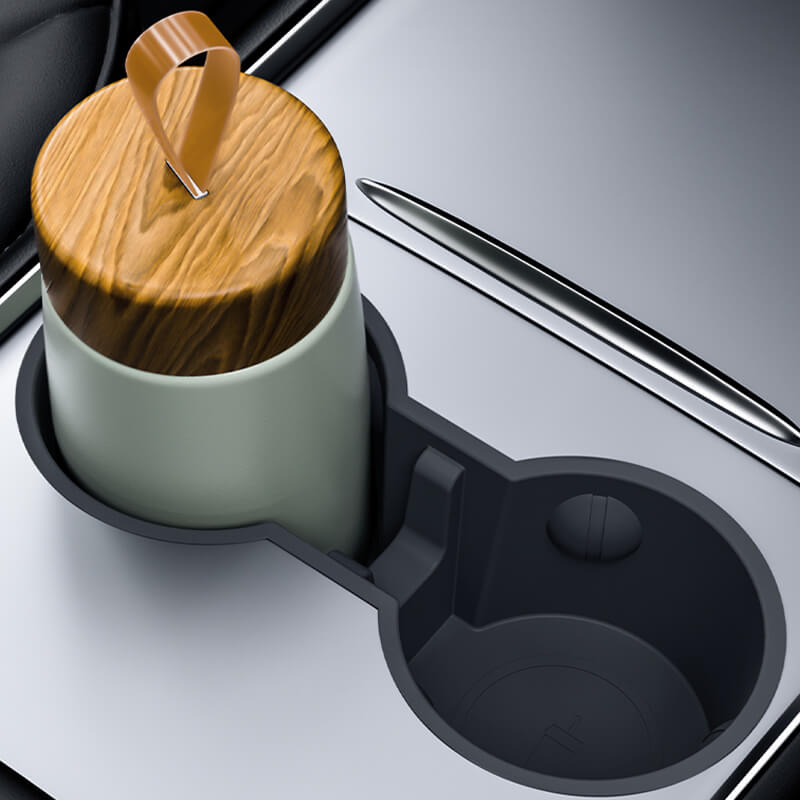 EVAAM® Tesla Cup Holder Insert for Model 3/Y (2021-2023) Accessories - EVAAM
