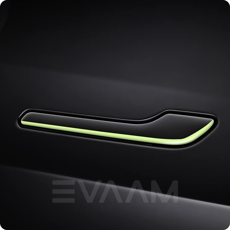 EVAAM® Luminous Door Handle Cover for Model 3/Y Accessories (4PCS) - EVAAM