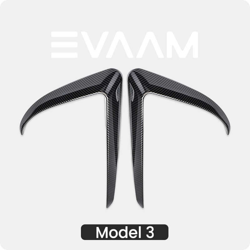 EVAAM® Foglight Canards Cover Trim for Model 3 (2017-2023) - EVAAM